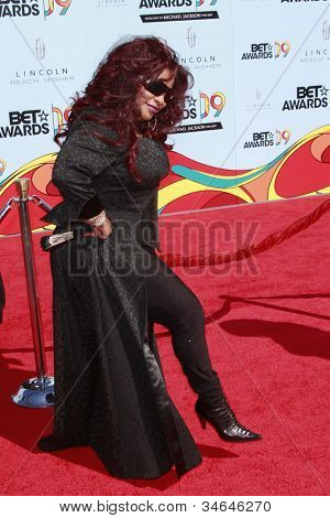 LOS ANGELES - JUN 28: Chaka Khan ved BET Awards 2009 afholdt på Shrine Auditorium i Los Angeles