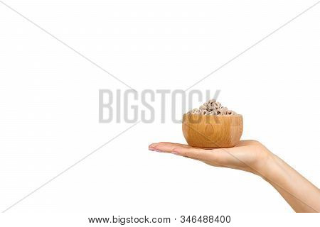 Loop Cereal, Breakfast Food. Crunchy Snack With Oat And Corn.