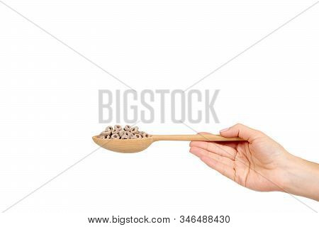 Loop Cereal, Breakfast Food. Crunchy Snack With Oat And Corn.
