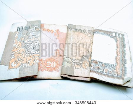 Utter Pardesh / India - Currency , A Picture Of Currency In Noida May 25 2019