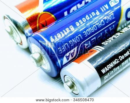 Utter Pardesh / India - Electric Battery , A Picture Of Electric Battery In Noida June 20 2019