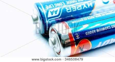 Utter Pardesh / India - Electric Battery , A Picture Of Electric Battery In Noida June 20 2019