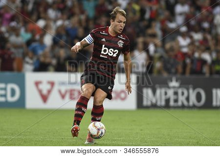 Rio, Brazil - January 22, 2020: Dantas In Match Between Vasco And Flamengo By The Carioca Championsh