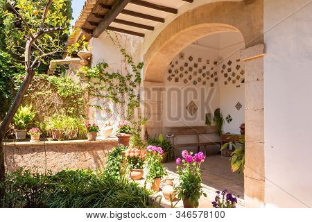 Mallorca, Spain - May 7, 2019: A Place Where Fryderyk Chopin And Lived In Valldemossa During The Win