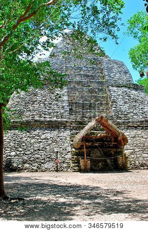 Cobá Is An Archaeological Site Of Pre-columbian Mayan Culture, Located In Southeastern Mexico, In Th