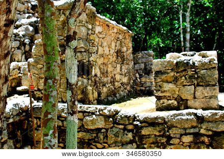 Cobá Is An Archaeological Site Of Pre-columbian Mayan Culture, Located In Southeastern Mexico, In Th