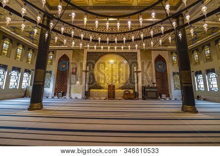 January 10, 2020, Images With Katara Cultural Village, Doha Tourist Point Of Interest. Qatar