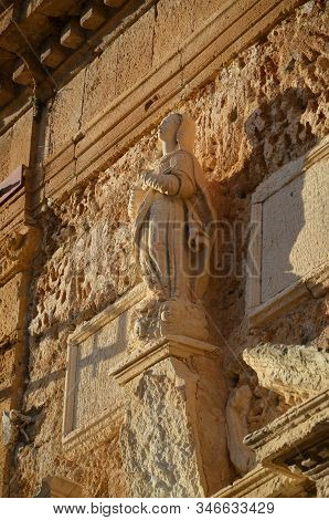 One Detail Of City Of Sambuca, Sicily