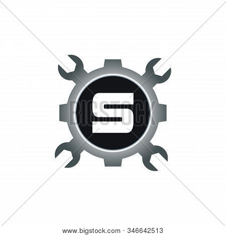 Automotive Letter S Logo Design Vector Template. Motor Business Alphabet Design S Vector Illustratio