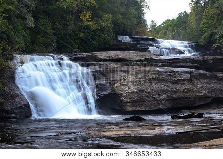 Triple Falls In The Dupont State Recreational Forest