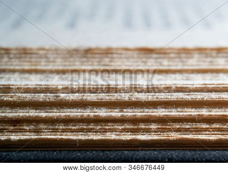 Clousep On The Fore Edge Of A An Open Book - Texture Or Background