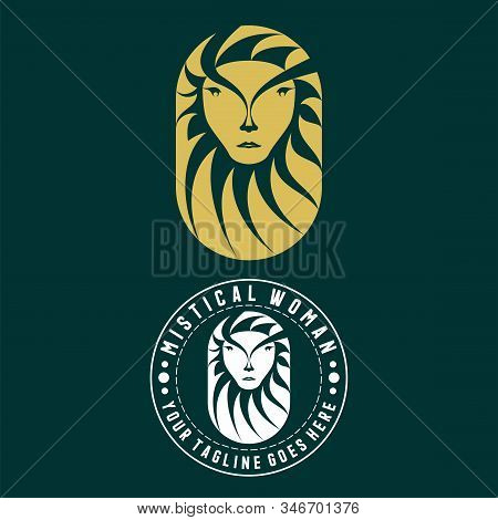 Designs Or Images Of Long-haired Women Are Creepy And Can Be Used As Logo