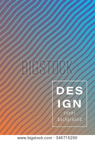 Abstract Background Flat Zig Zag Card 1 45
