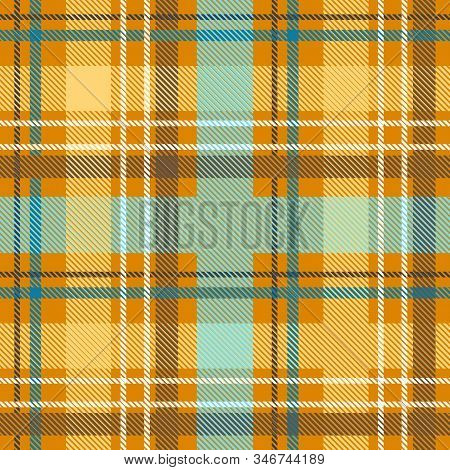 Template For Plaids, Scarves Ond Other Clothes. Yellow, Blue, Green.