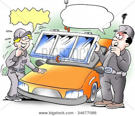 Commutateur de fenêtre de voiture