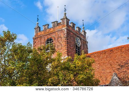 St. James The Less Church Tower Pangbourne Berkshire Uk