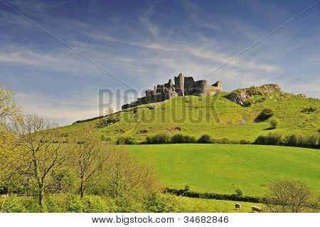 ปราสาท Cennen Carreg ในเวลส์