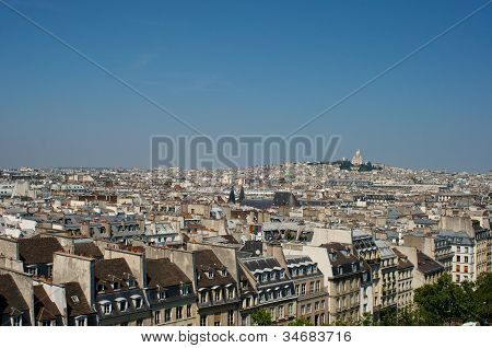 Paris med udsigt over byen