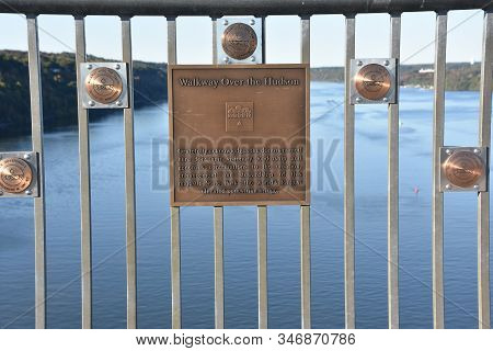 Poughkeepsie, Ny - Oct 6: Walkway Over The Hudson, Also Known As The Poughkeepsie Railroad Bridge, I