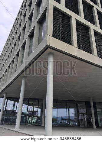 University Of Economy, Technology And Pedagogy At Brugg-windisch In Canton Aargau Near Trainstation 