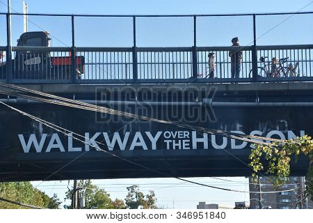 Poughkeepsie, Ny - Oct 6: Walkway Over The Hudson, Also Known As The Poughkeepsie Railroad Bridge, I
