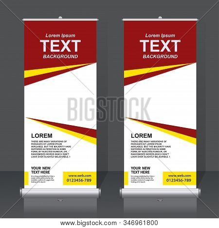 Roll Banner 670 Vector Photo Free Trial Bigstock