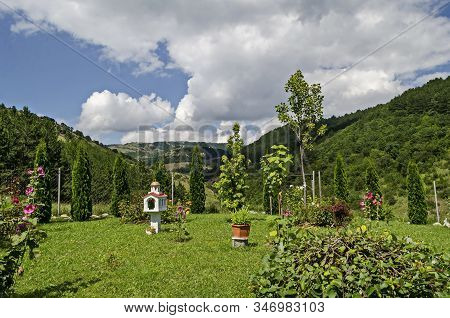 Small Chapel In The Zheliavski Monastery St. Petka Complex Garden, Balkan Mountain, Village   Zhelya