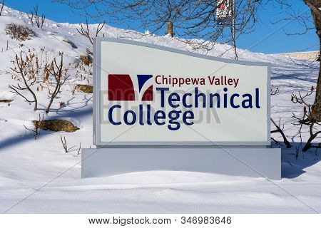 Entrance Sign To The Chippewa Valley Technical College