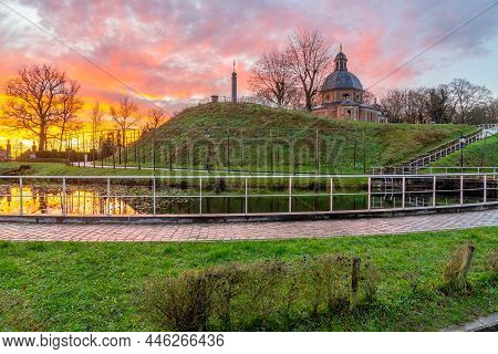 The Chapel Of Our Lady Of Oudenberg Is A Small Pilgrimage Chapel On Top Of The Oudenberg, A Witness 