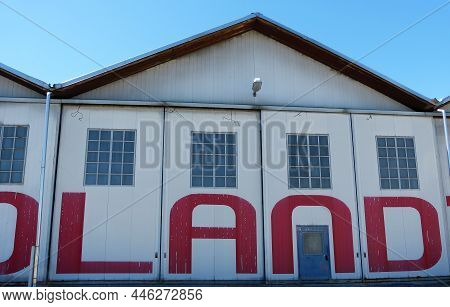 Somma Lombardo, Varese - Italy - August 12, 2017: Volandia, Museum Park Near Malpensa Airport. Volan