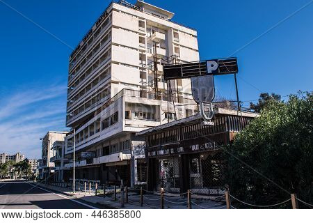 Cityscape Of Varosha, The Ghost Town.