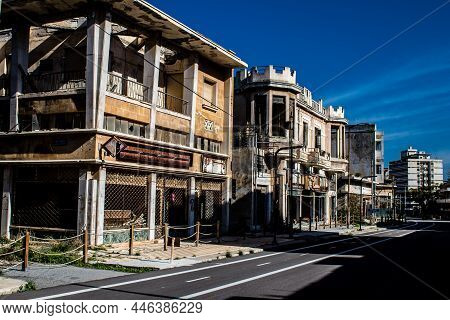 Cityscape Of Varosha, The Ghost Town.