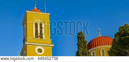 Galaxidi Church Exterior, Phocis, Greece