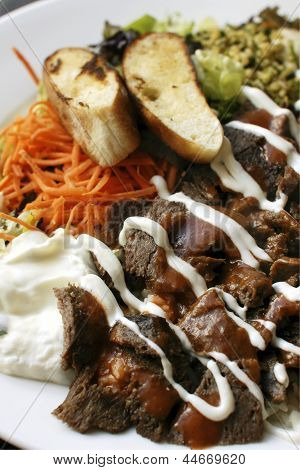 Iskender kebab
