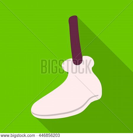 Vector Illustration Of Leg And Foot Logo. Graphic Of Leg And Gesture Vector Icon For Stock.
