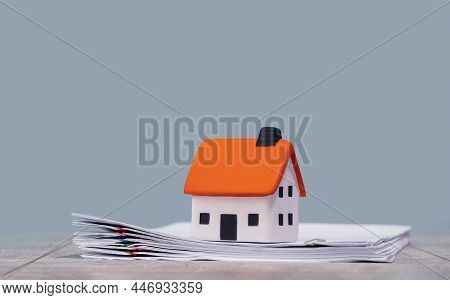 Mortgage Calculator Or Real Estate Business Concept
