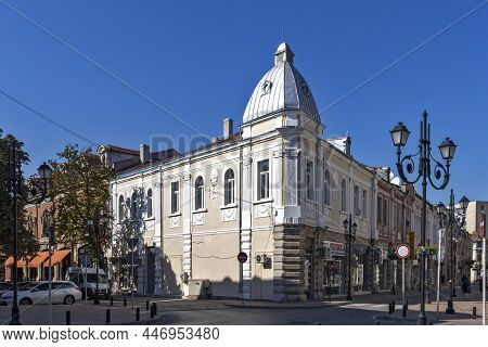 Kniaz Alexander Battenberg Square In City Of Ruse, Bulgaria