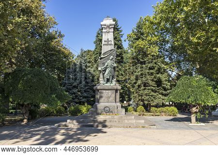 Kniaz Alexander Battenberg Square In City Of Ruse, Bulgaria