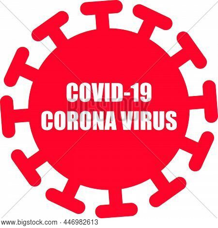 Corona Virus Pandemic, Covid-19 Icon Illustration, Icon Of Corona Virus