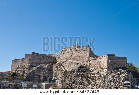 Fort Saint-nicolas (circa 1664) In Marseilles