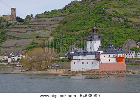 Kaub on the Rhine