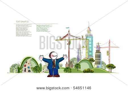 City collection Building site