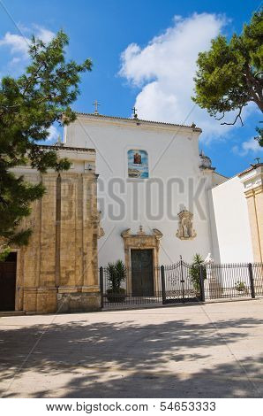 Church of Madonna della Libera. Rodi Garganico. Puglia. Italy.