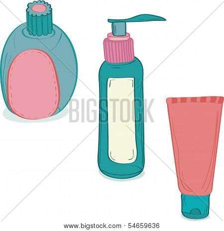 Cosmetic bottles