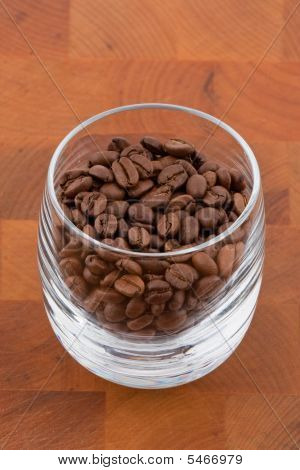 Coffea Bohnen im Glas
