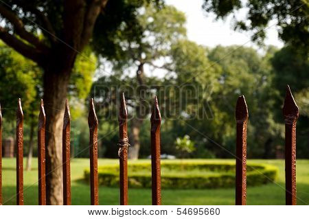Sharp Fence Enclosing Feild