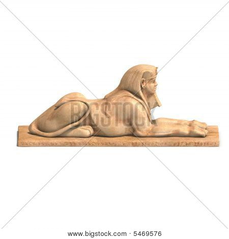 Egyptská socha lidské