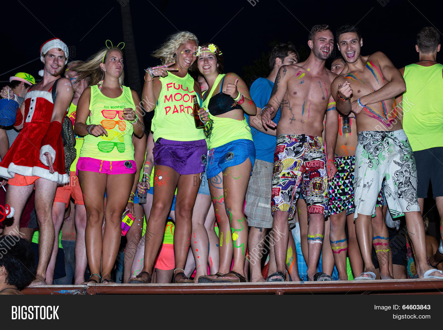 Full Moon Party Koh Image Photo Free Trial Bigstock