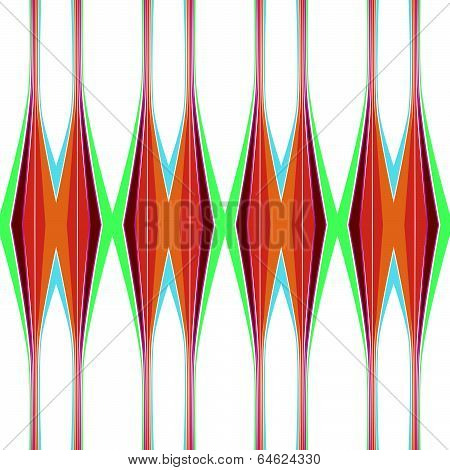 Pattern Of Vertical Color