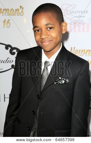 LOS ANGELES - APR 27:  Tylen Williams at the Ryan Newman's Glitz and Glam Sweet 16 birthday party at Emerson Theater on April 27, 2014 in Los Angeles, CA